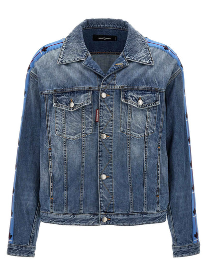 Blue Cotton Denim Jacket