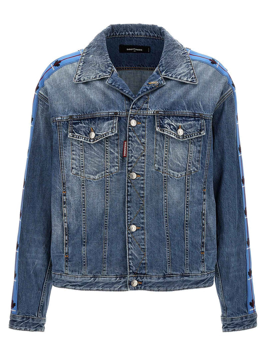 Blue Cotton Denim Jacket