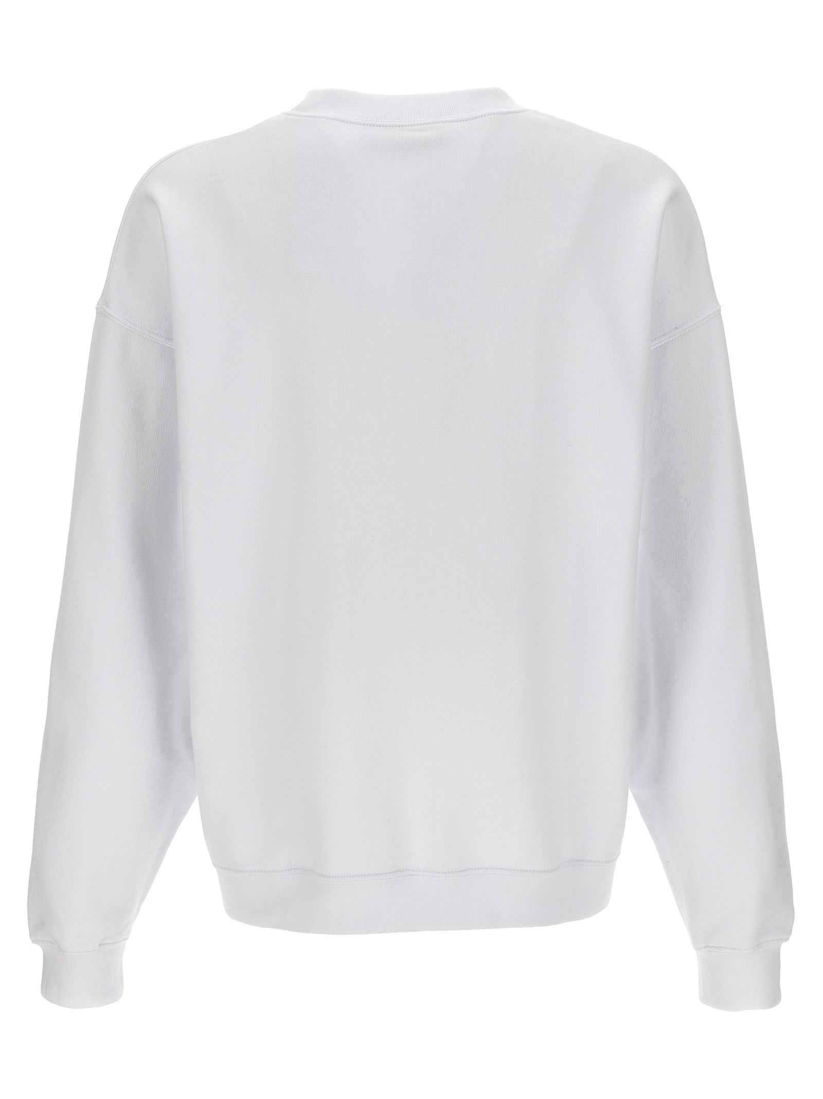 White Cotton Sweatshirt