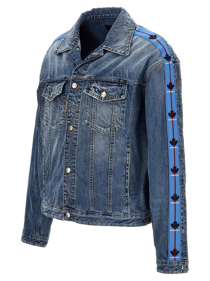 Blue Cotton Denim Jacket