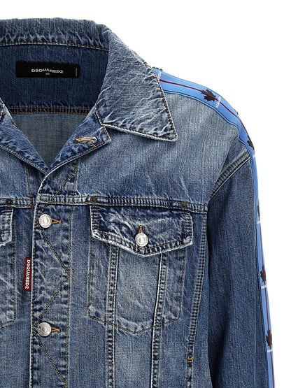 Blue Cotton Denim Jacket