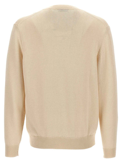 Beige Cotton Cardigan
