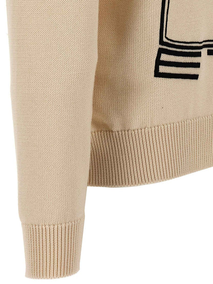 Beige Cotton Cardigan