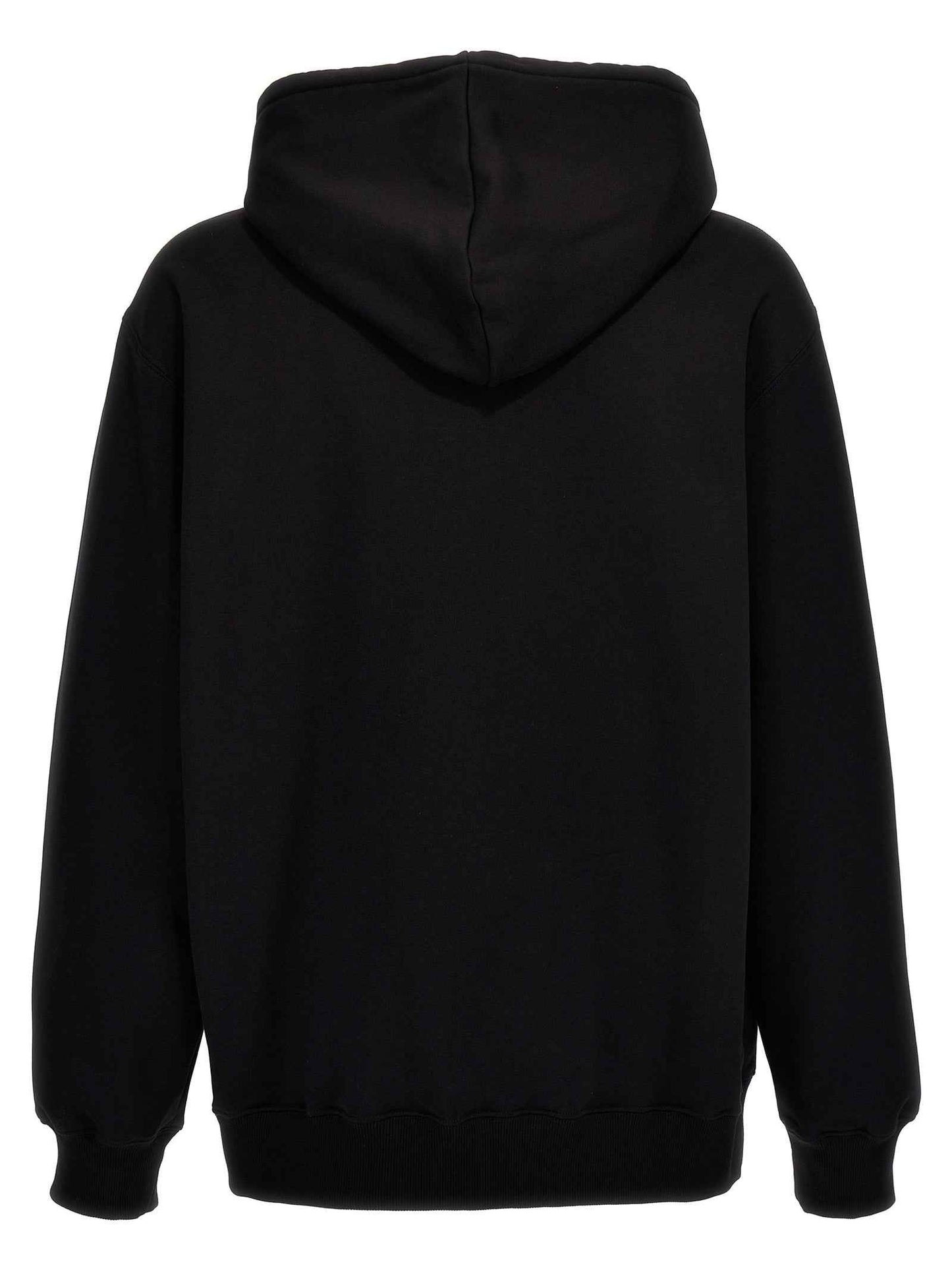 Black Cotton Sweatshirt