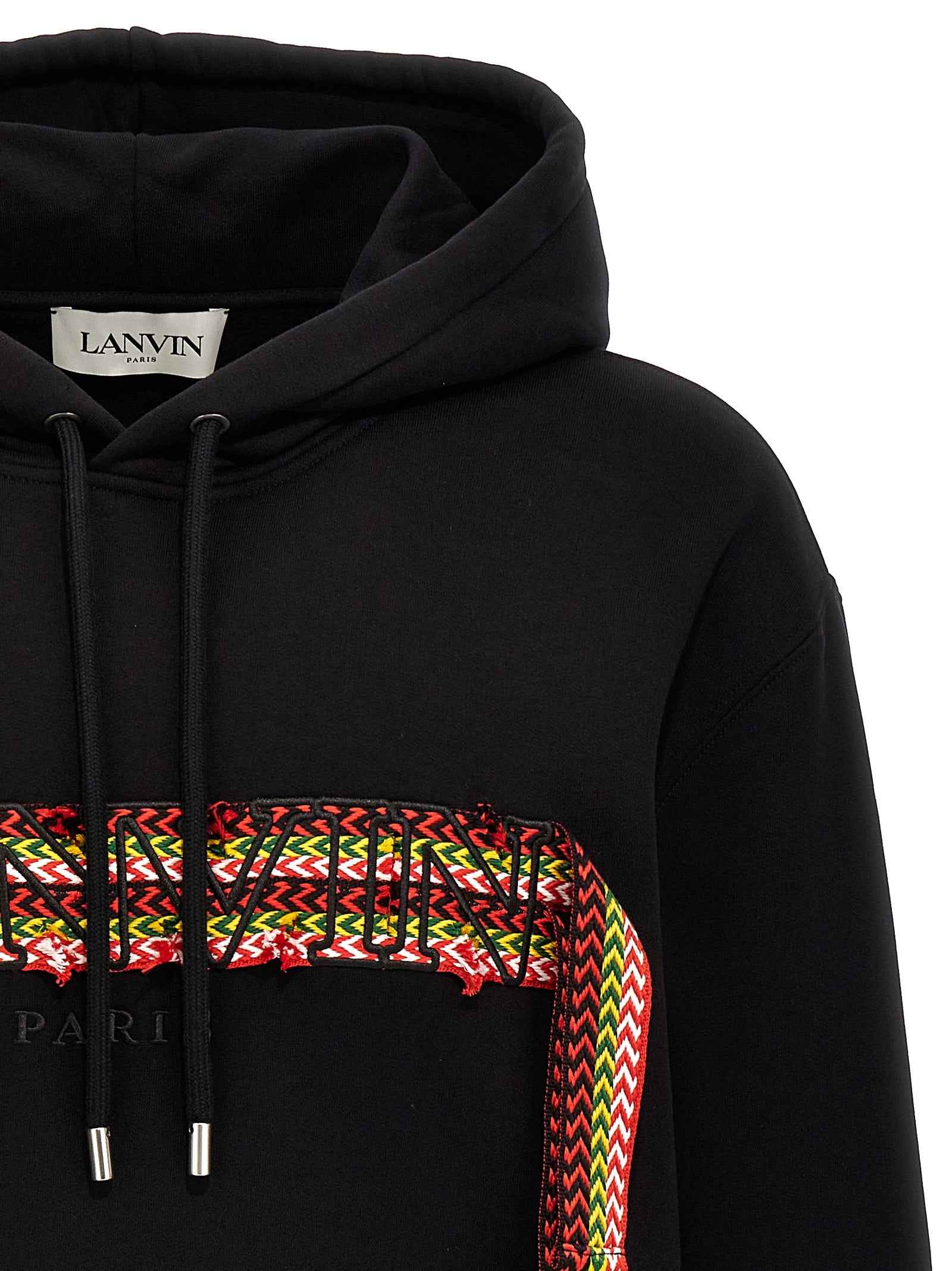 Black Cotton Sweatshirt