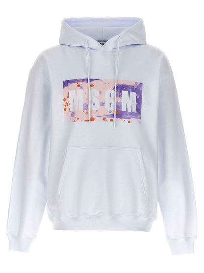 White Cotton Sweatshirt