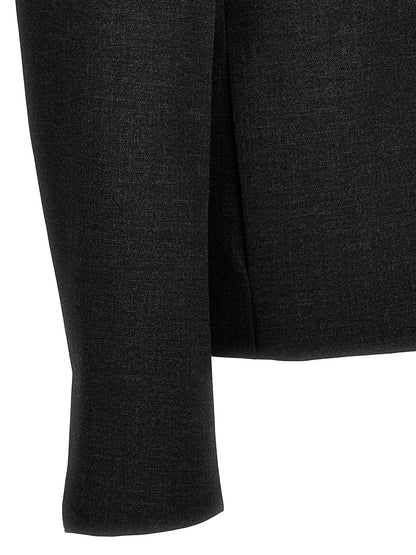 Gray Virgin Wool Jacket