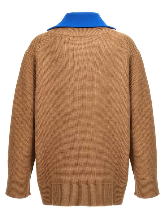 Multicolor Wool Cardigan