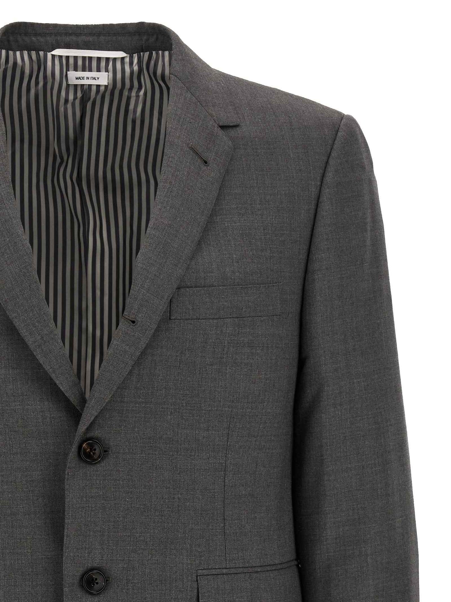 Gray Wool Blazer