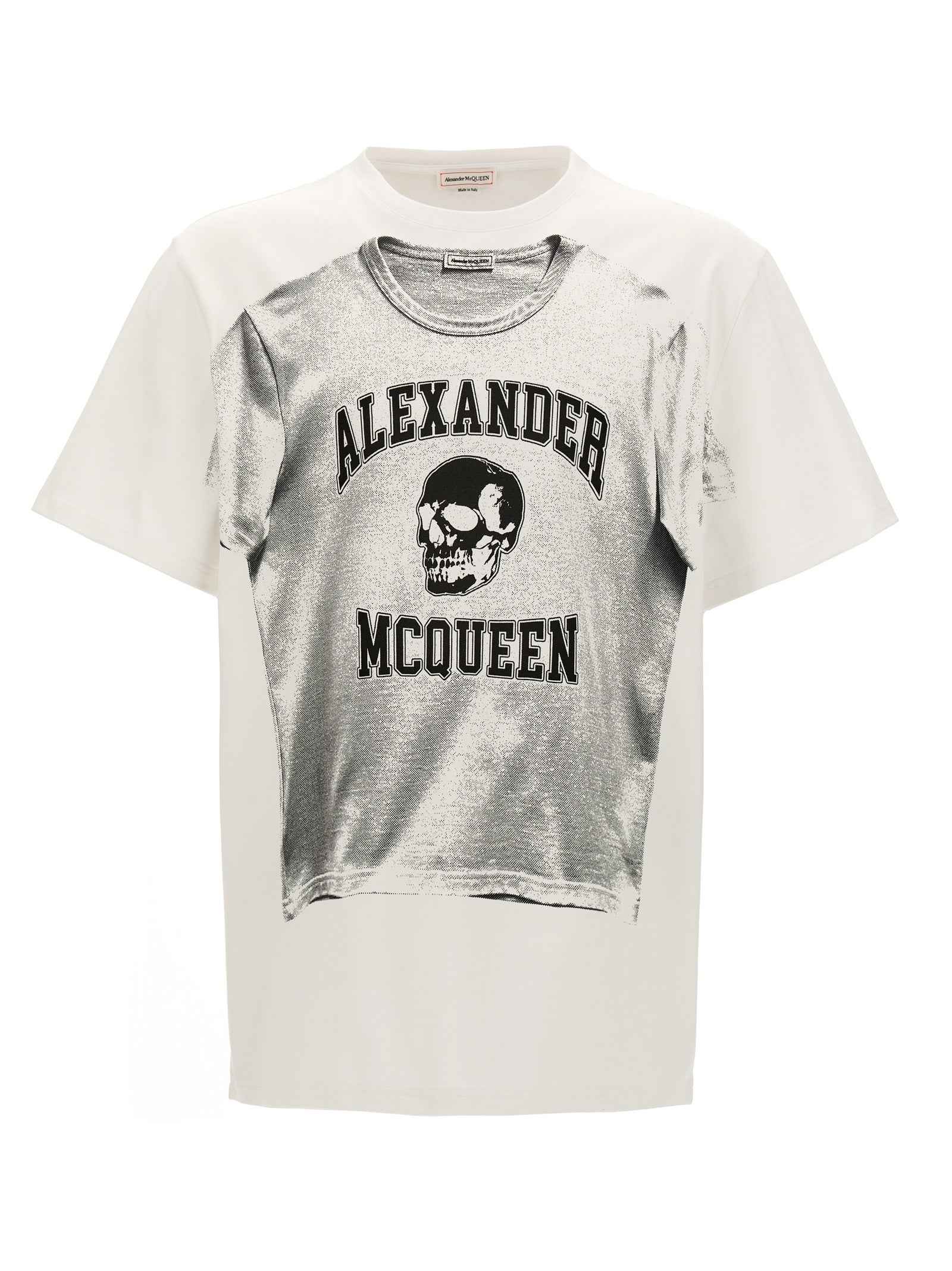 Bicolor Cotton T-Shirt