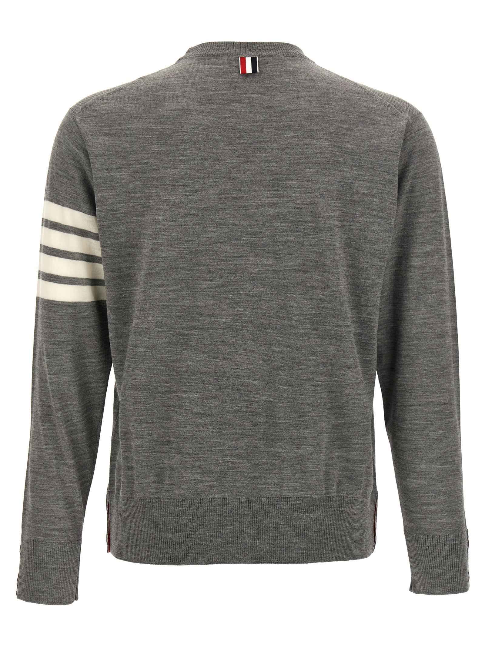 Gray Virgin Wool Cardigan