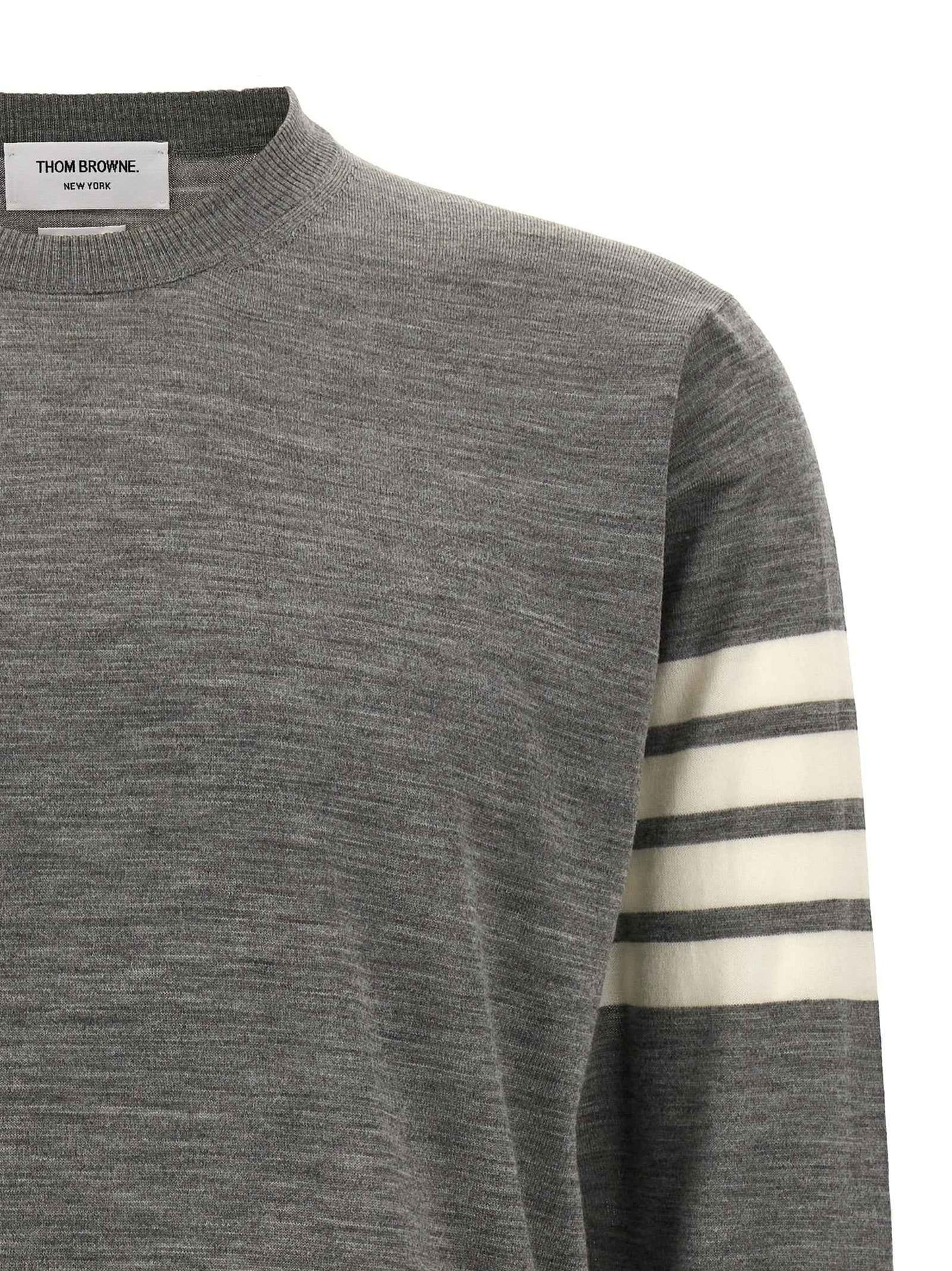 Gray Virgin Wool Cardigan
