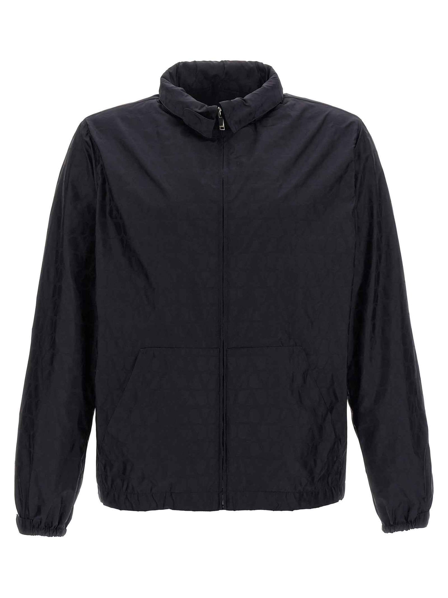 Blue Polyamide Shell Jacket