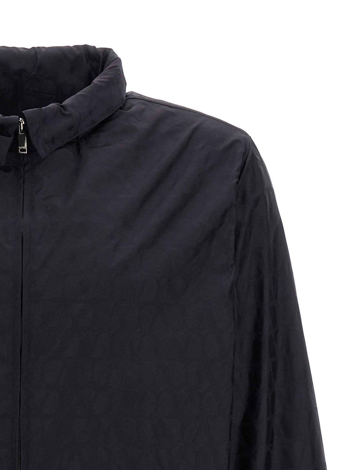 Blue Polyamide Shell Jacket