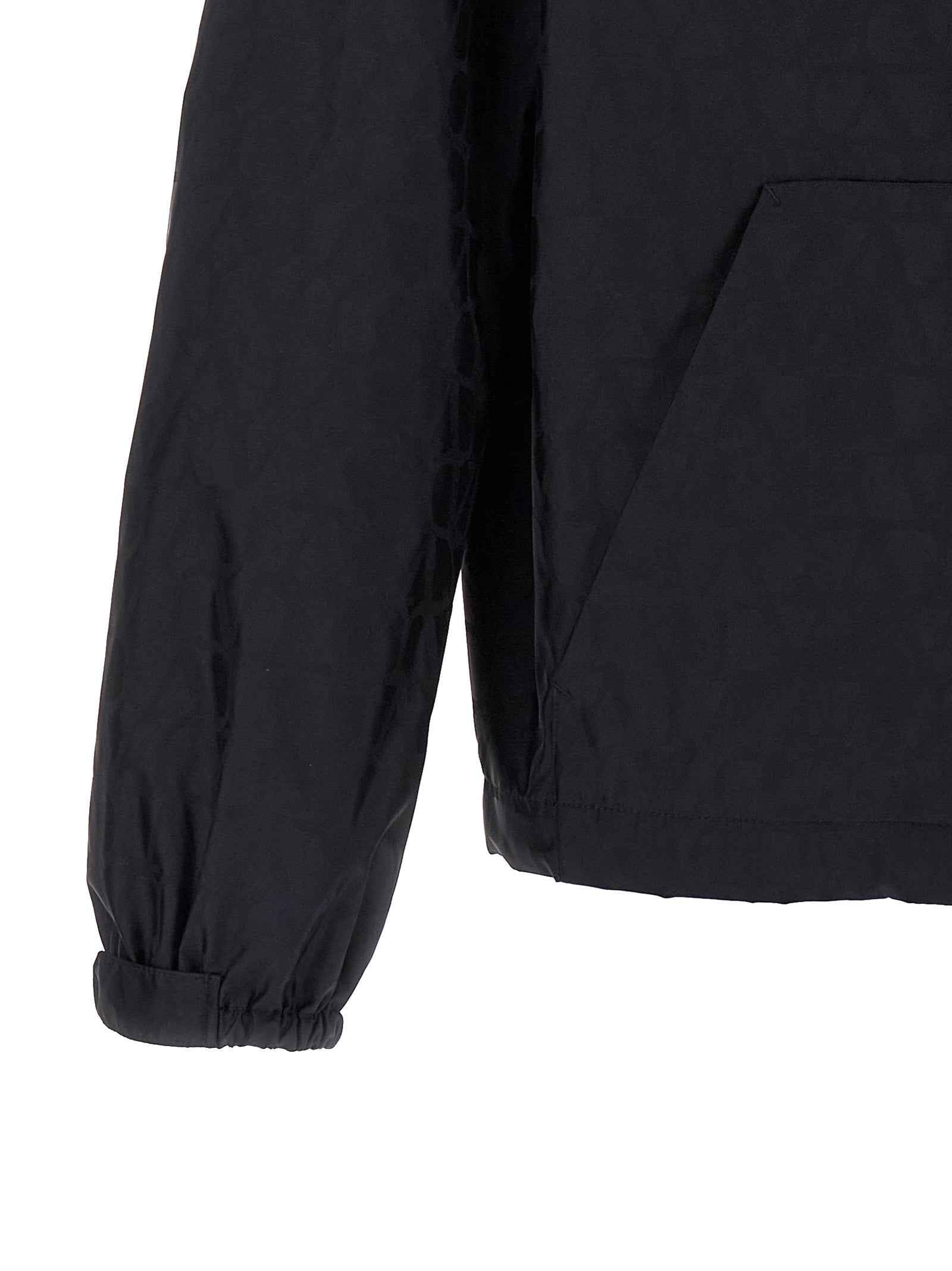 Blue Polyamide Shell Jacket