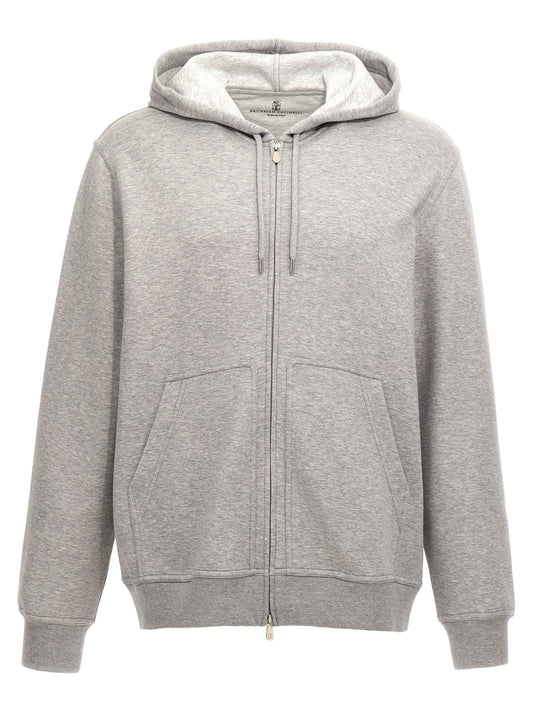 Gray Cotton Sweatshirt