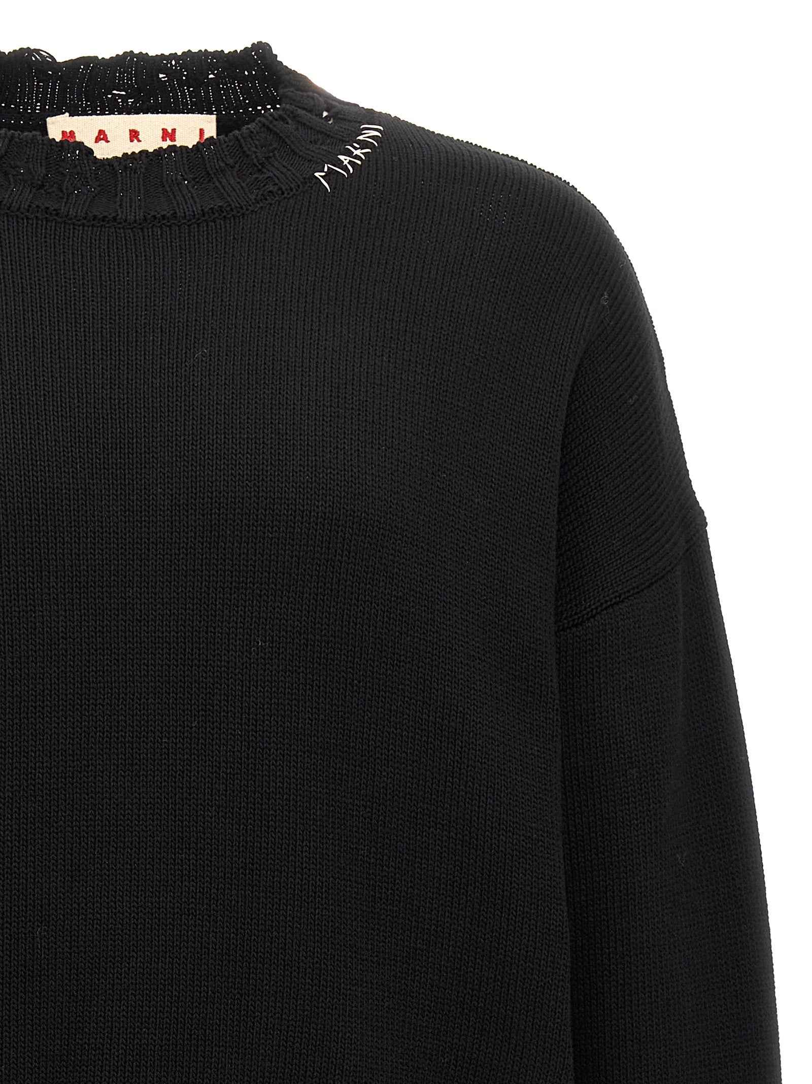 Black Cotton Cardigan