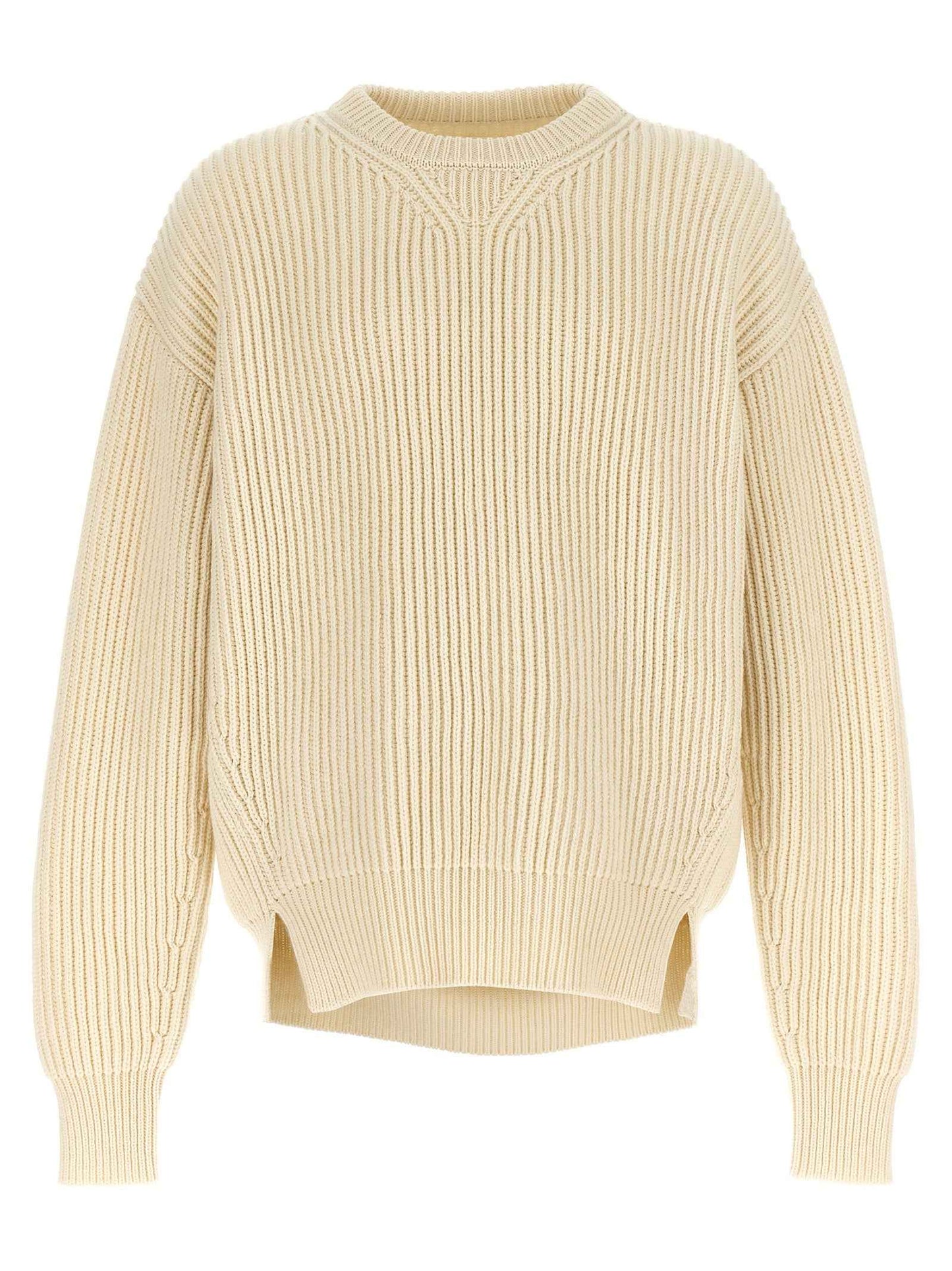 White Wool Cardigan