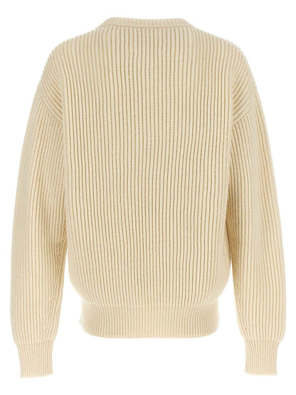 White Wool Cardigan