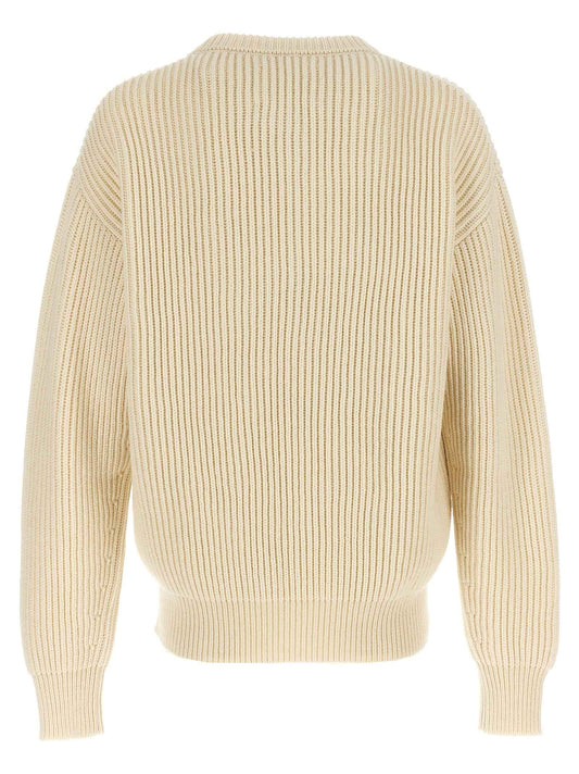 White Wool Cardigan