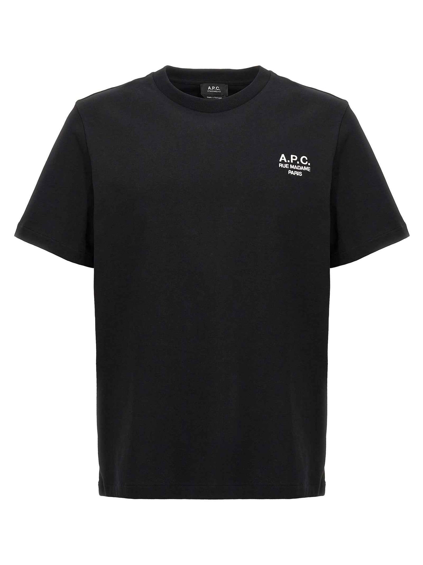 Black Cotton T-Shirt