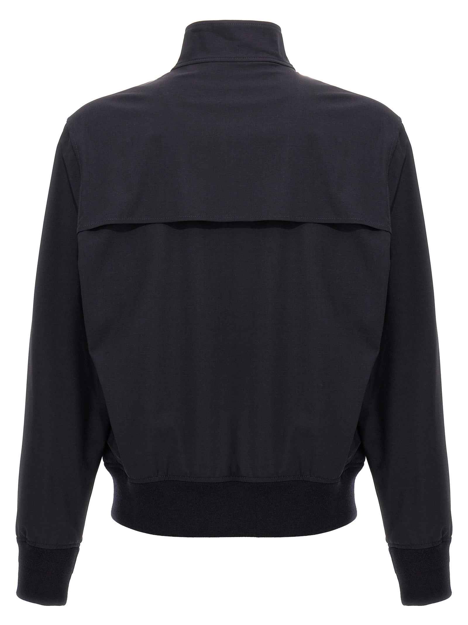 Blue Elastane Bomber