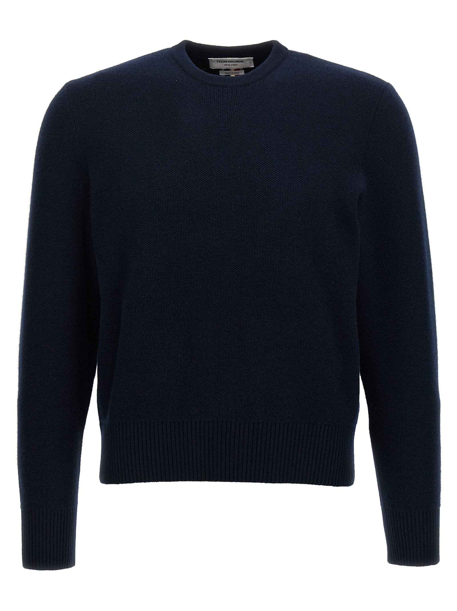 Blue Virgin Wool Cardigan