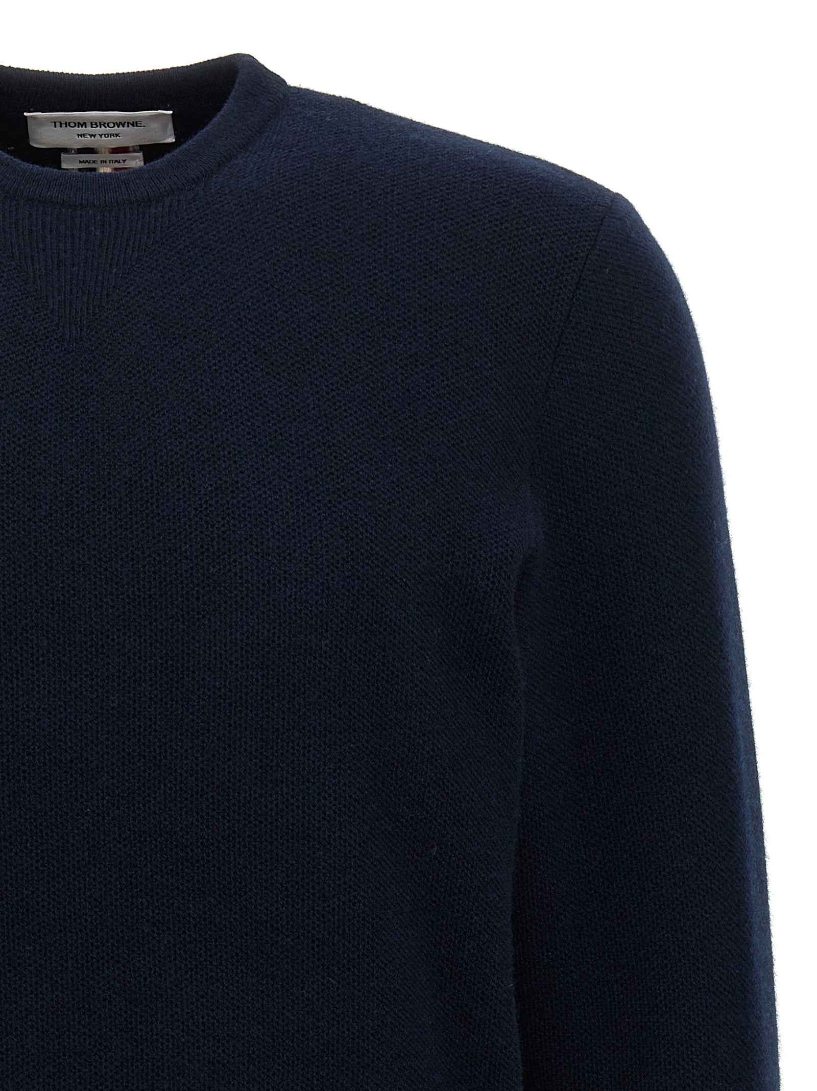 Blue Virgin Wool Cardigan