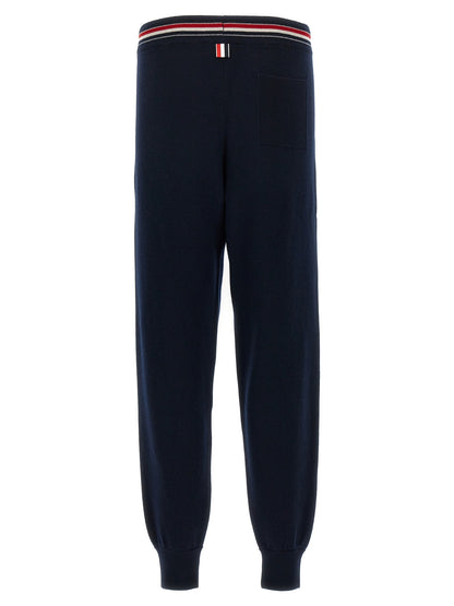 Blue Cashmere Joggers (Workout Pants)