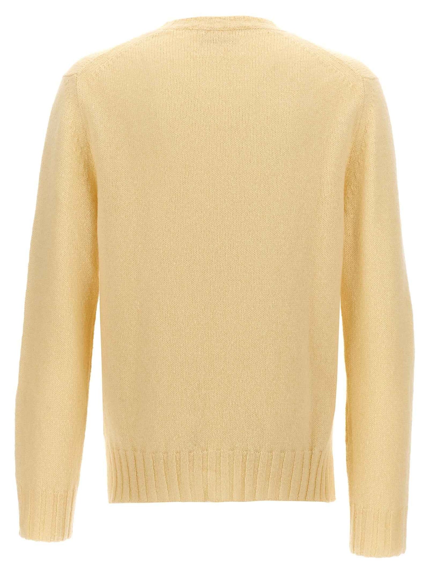 Beige Wool Cardigan