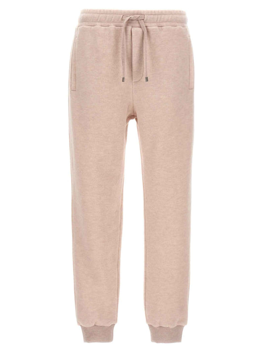Beige Wool Joggers (Workout Pants)