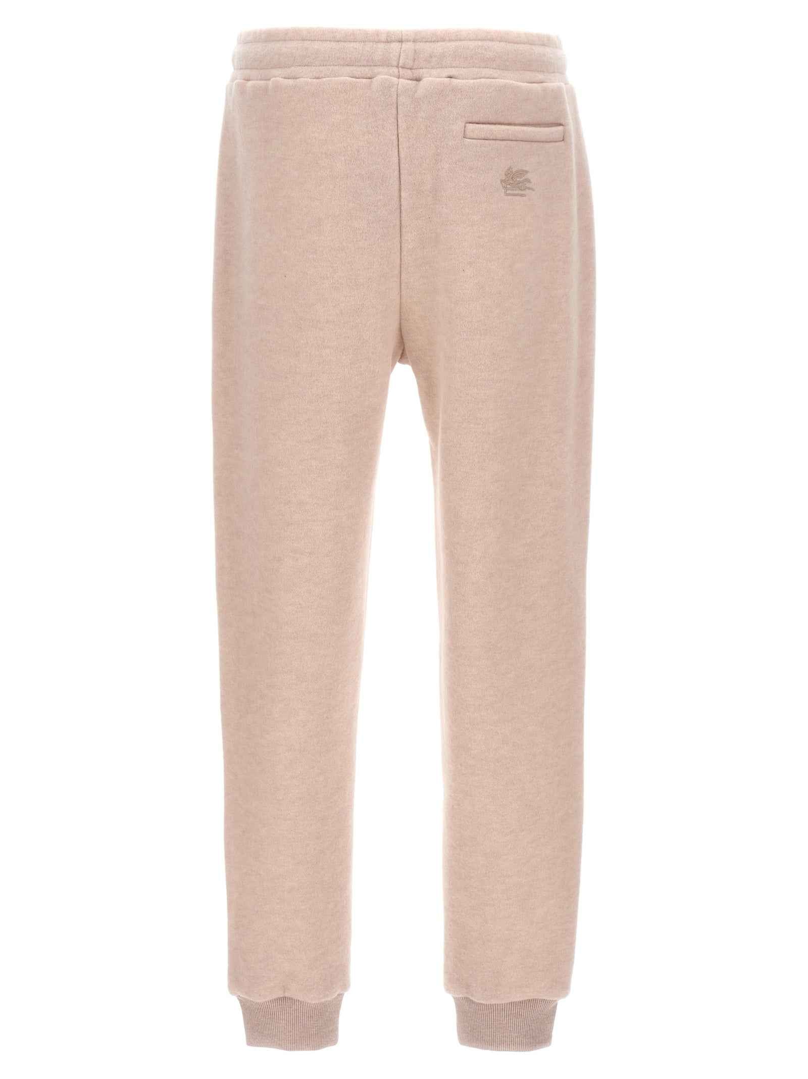 Beige Wool Joggers (Workout Pants)