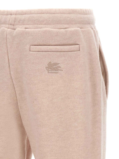 Beige Wool Joggers (Workout Pants)