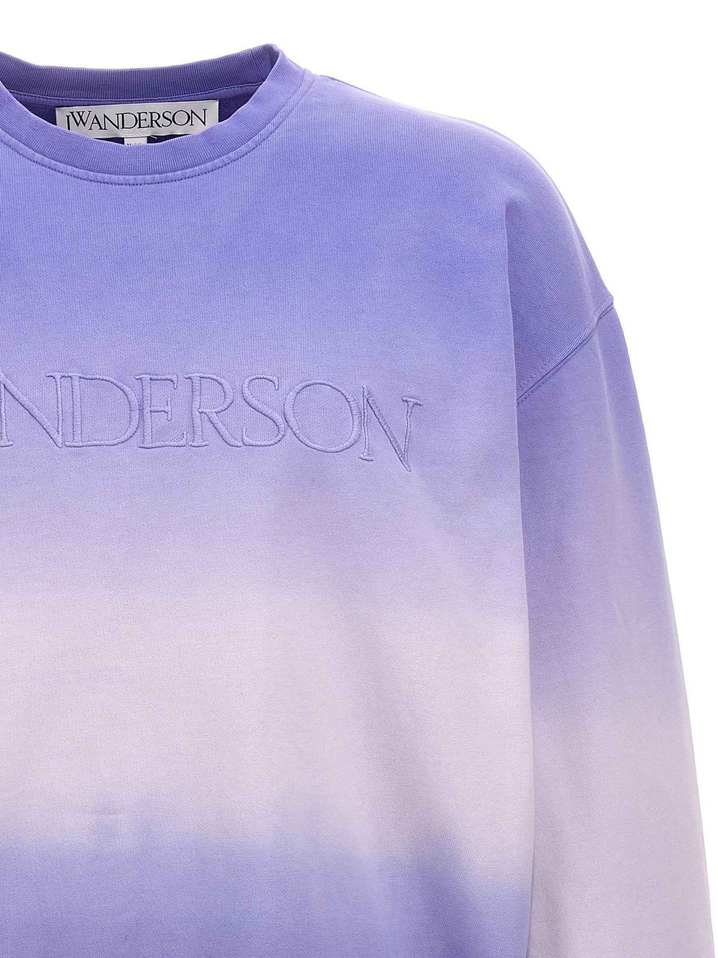 Purple Cotton Sweatshirt