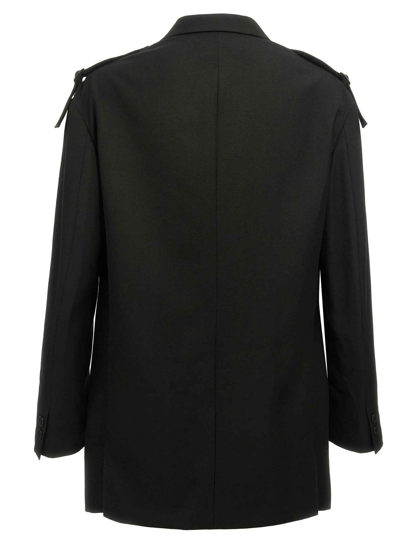 Black Wool Blazer