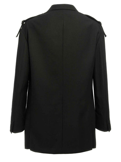 Black Wool Blazer