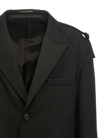 Black Wool Blazer