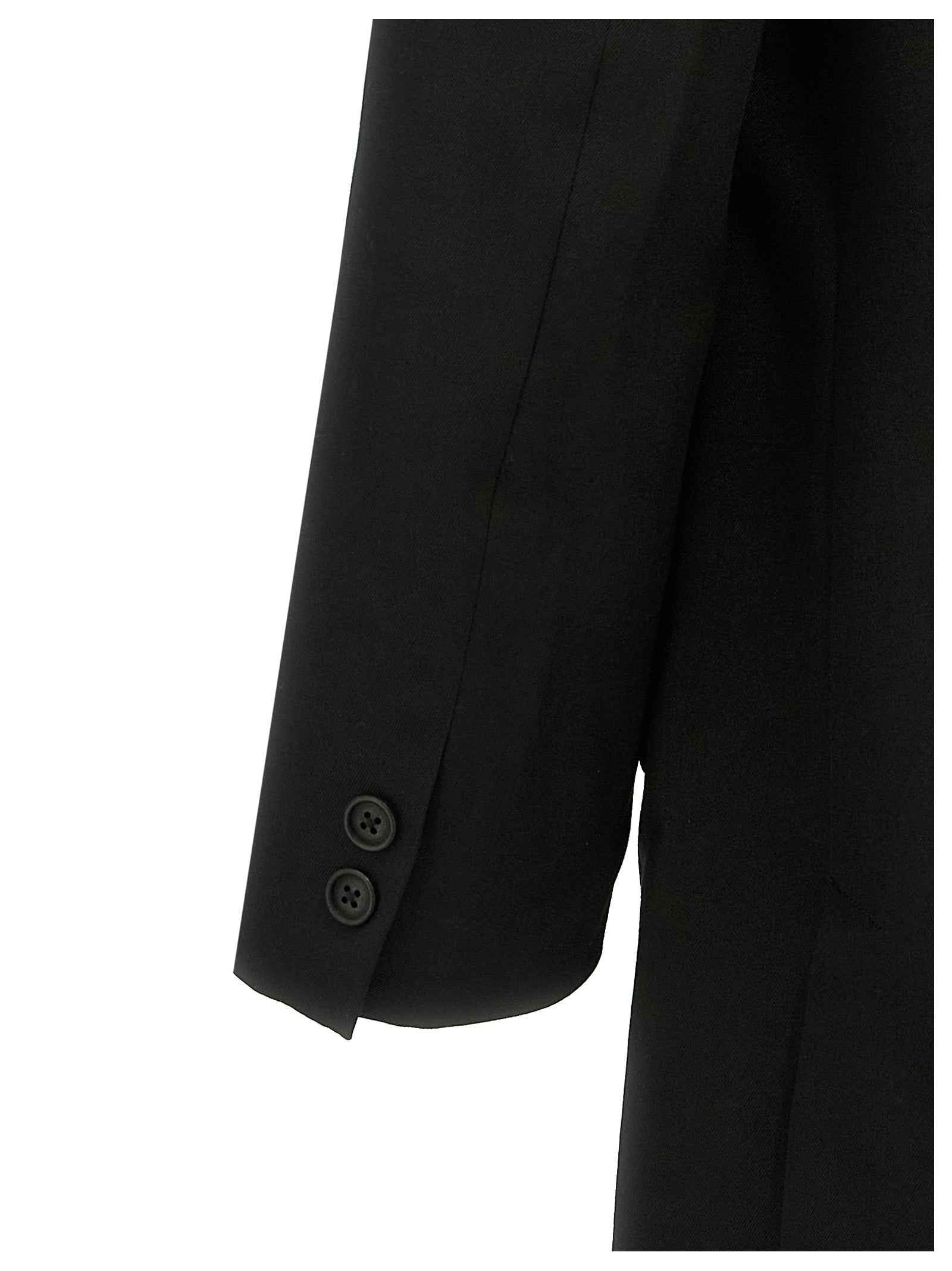 Black Wool Blazer