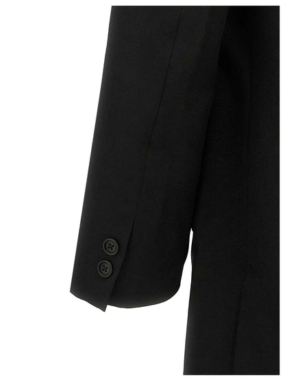 Black Wool Blazer