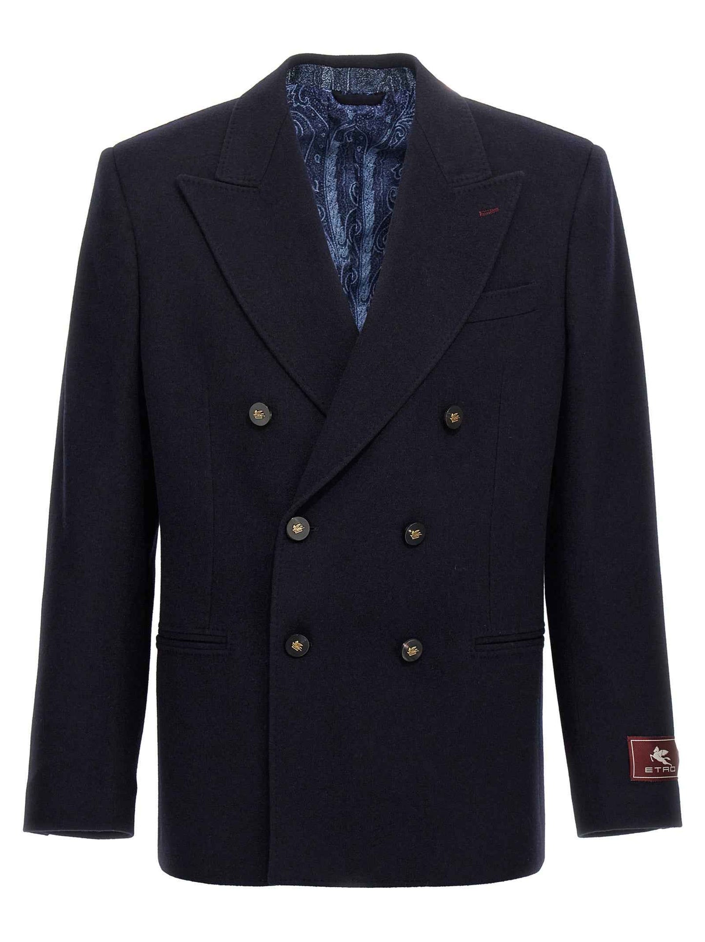 Blue Cashmere Blazer