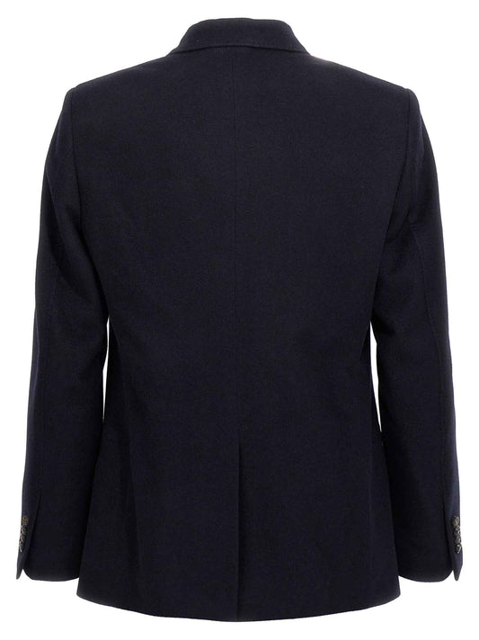 Blue Cashmere Blazer