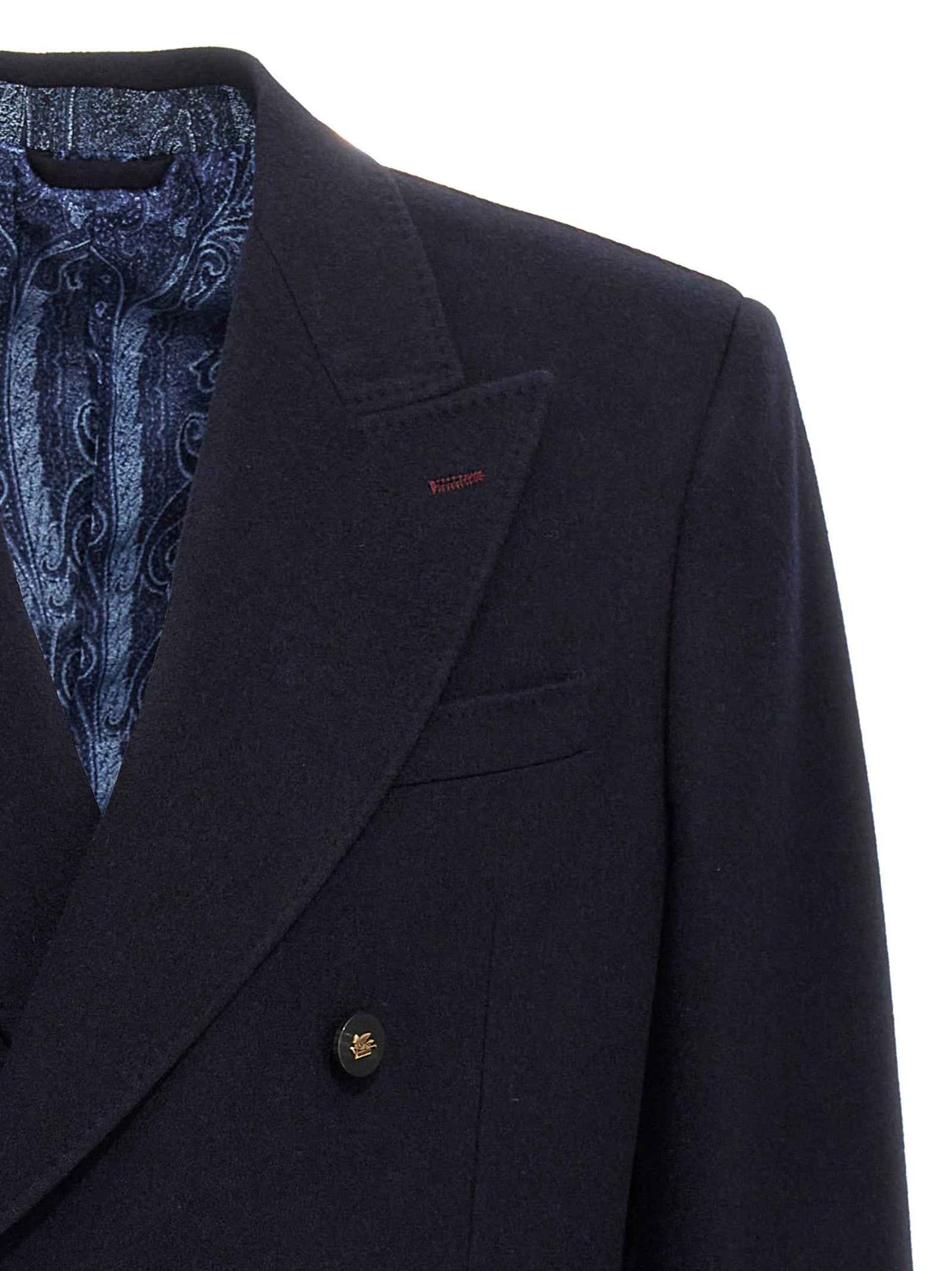 Blue Cashmere Blazer