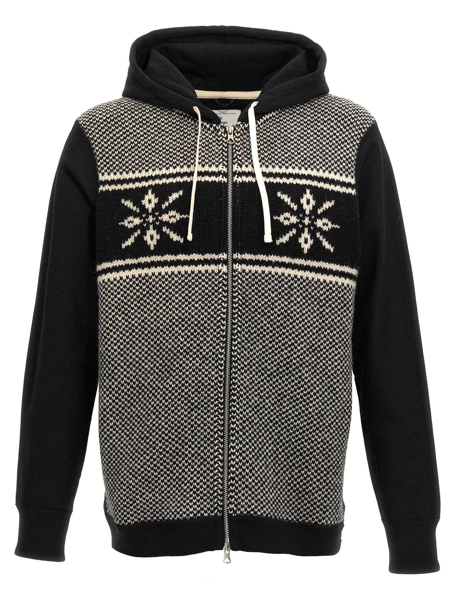 Bicolor Cotton Sweatshirt