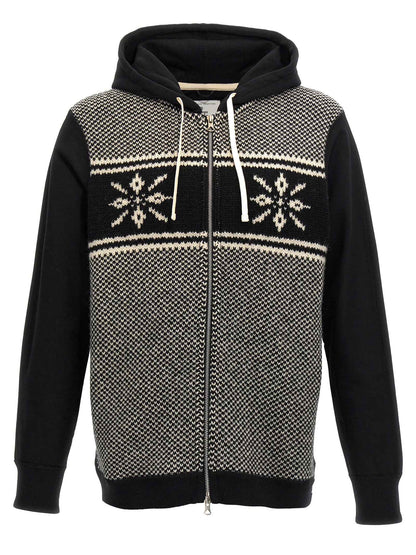 Bicolor Cotton Sweatshirt