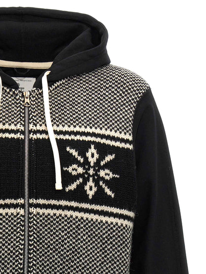 Bicolor Cotton Sweatshirt