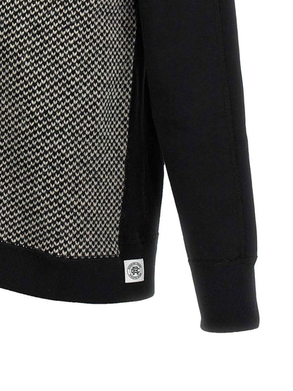 Bicolor Cotton Sweatshirt