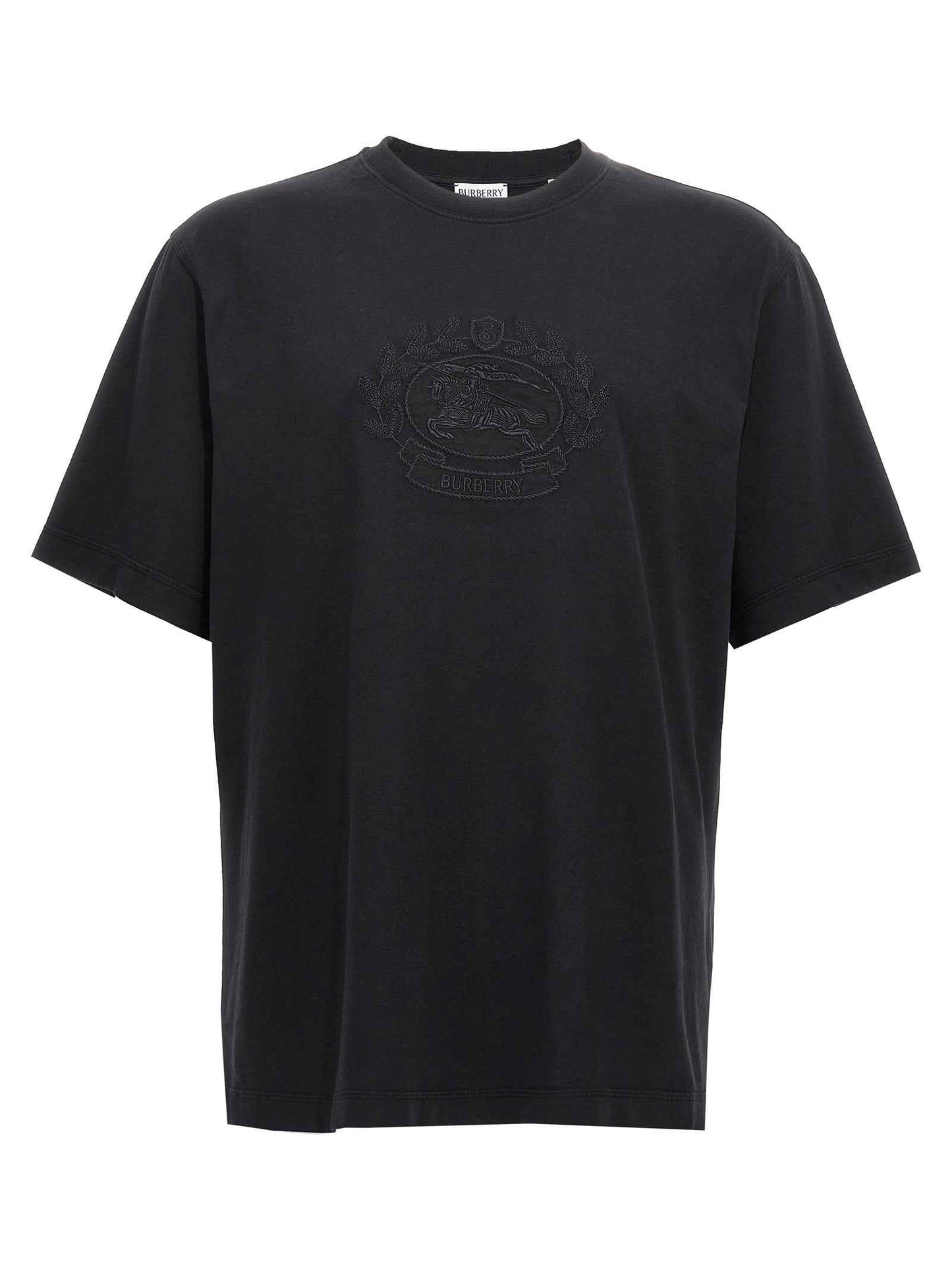 Black Cotton T-Shirt