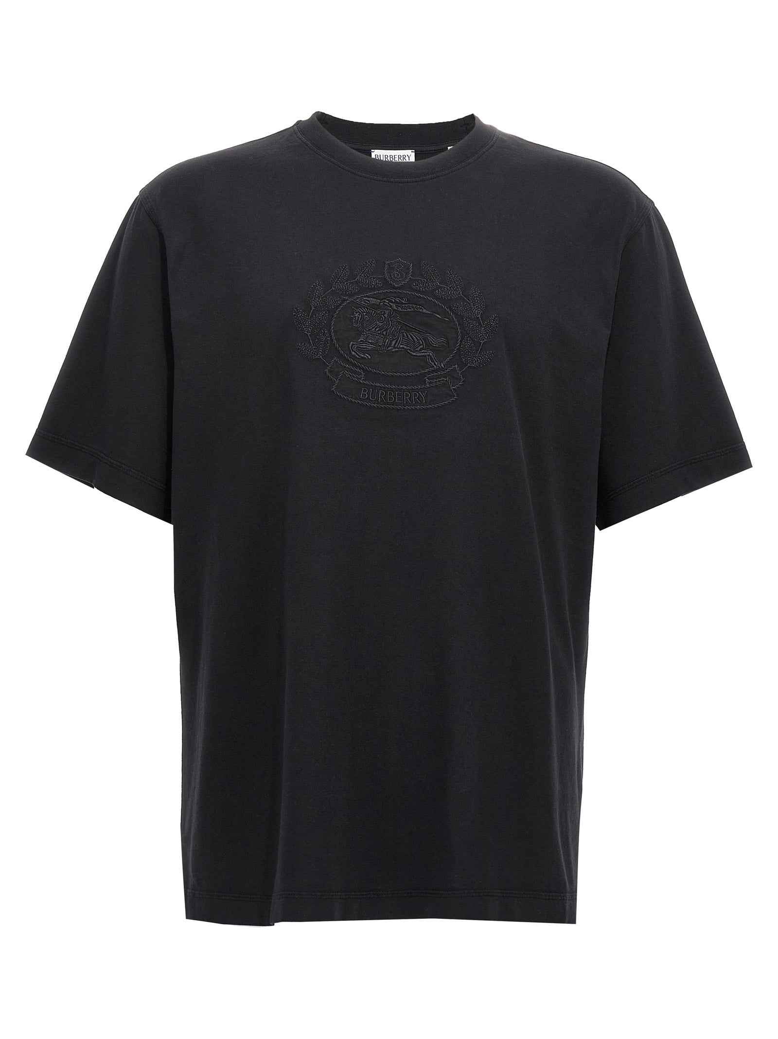 Black Cotton T-Shirt