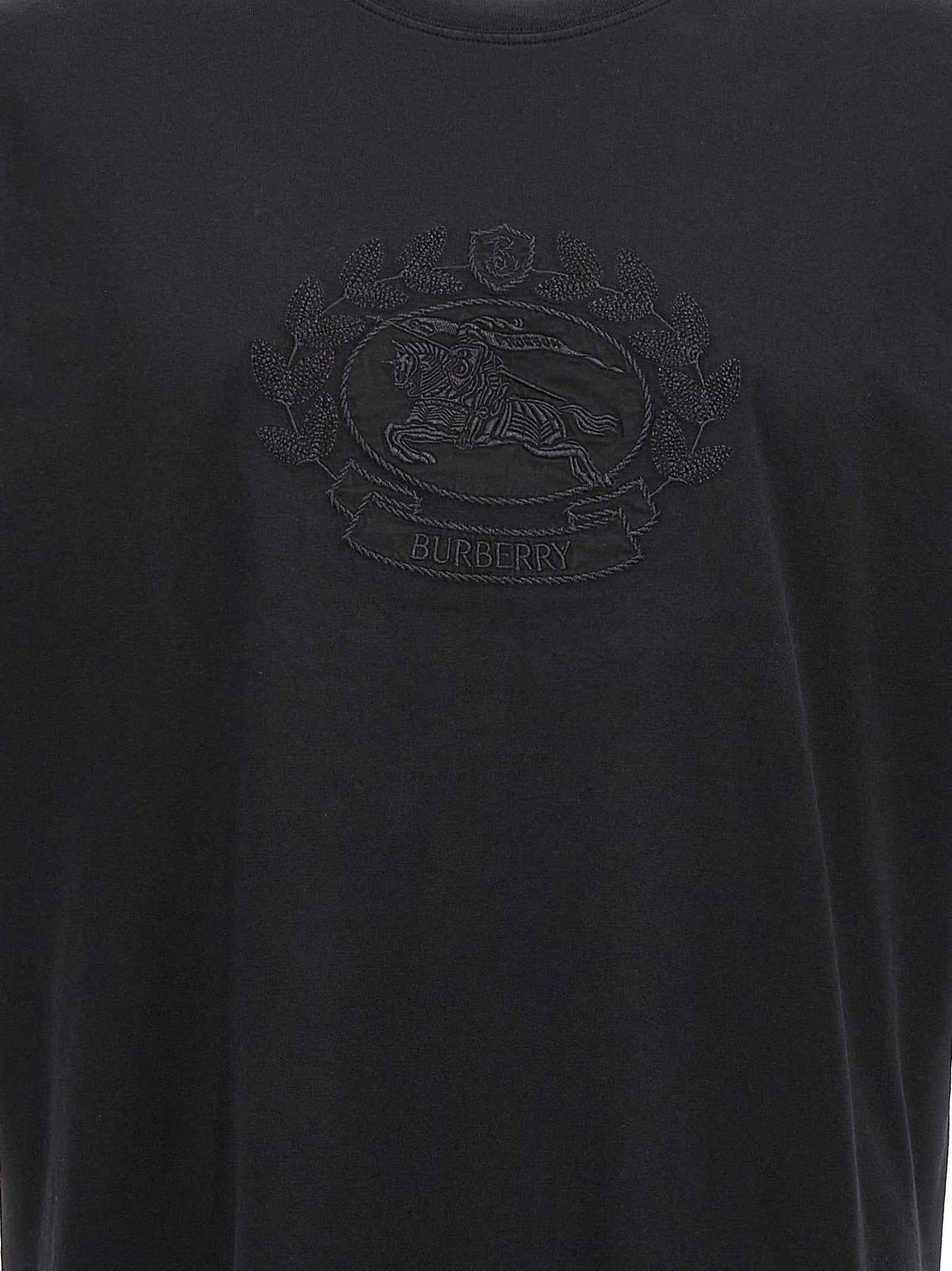 Black Cotton T-Shirt