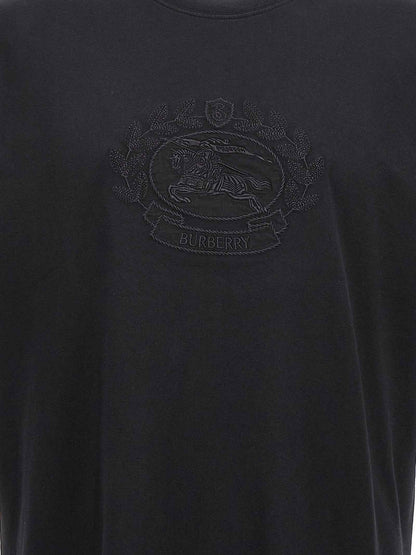 Black Cotton T-Shirt